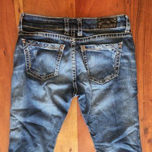 Buckle black jeans size 26 x 28 short bootcut